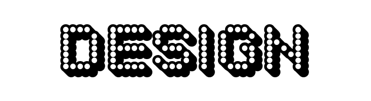 Dots All For Now 3D JL  Free Fonts Download