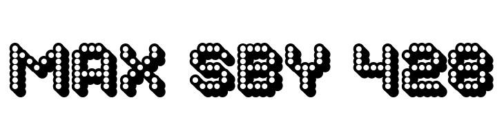 Dots All For Now 3D JL  Free Fonts Download
