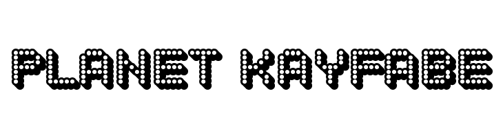 Dots All For Now 3D JL  Free Fonts Download