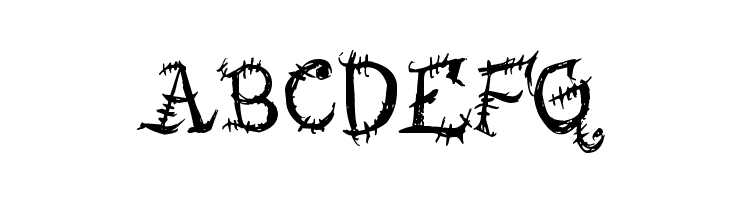 Scars Before Christmas  Free Fonts Download