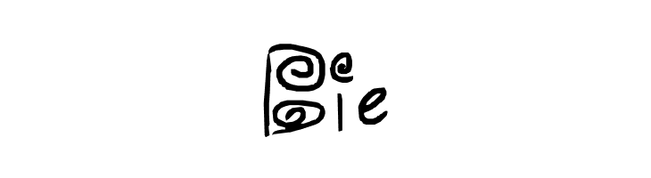 molls writing 3  Free Fonts Download