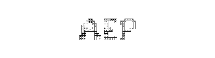 Tetris 2  Free Fonts Download