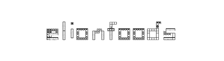 Tetris 2  Free Fonts Download