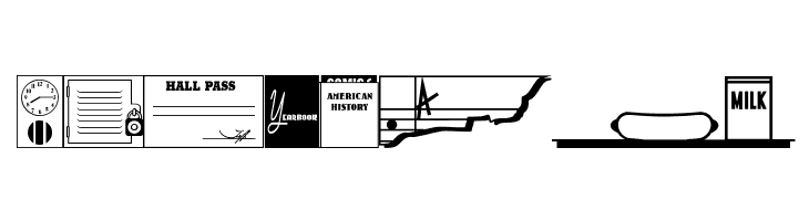 School Daze JL  Free Fonts Download