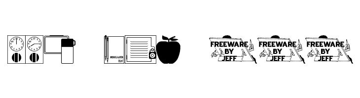 School Daze JL  Free Fonts Download