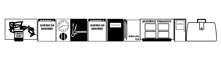 School Daze JL  Free Fonts Download