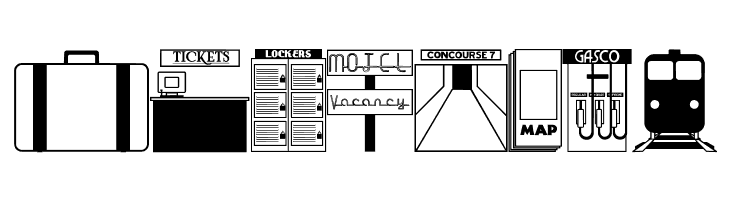 En Route JL  Free Fonts Download