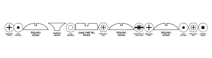 Fasteners JL  Free Fonts Download