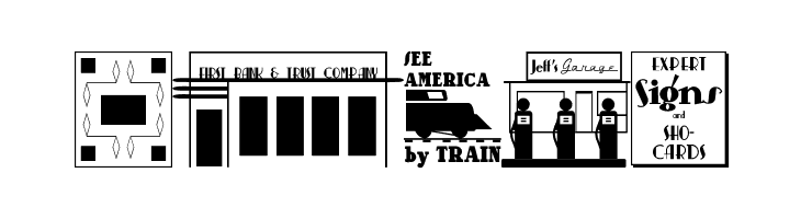 Deco Pics JL  Free Fonts Download