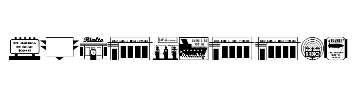 Deco Pics JL  Free Fonts Download