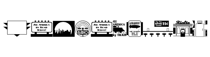 Deco Pics JL  Free Fonts Download