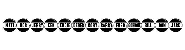 Big Name Buttons JL  Free Fonts Download