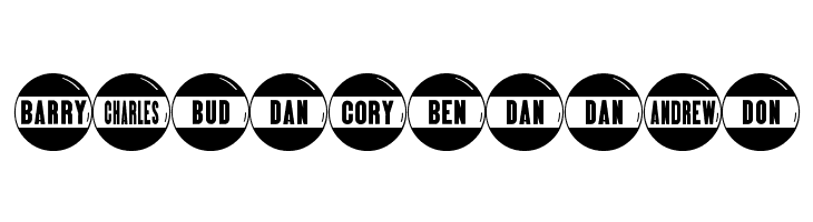 Big Name Buttons JL  Free Fonts Download