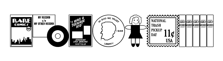 Things Collected JL  Free Fonts Download