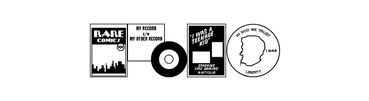 Things Collected JL  Free Fonts Download