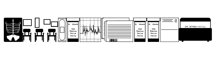 Doctor's Dings JL  Free Fonts Download