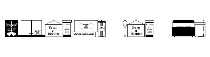 Doctor's Dings JL  Free Fonts Download