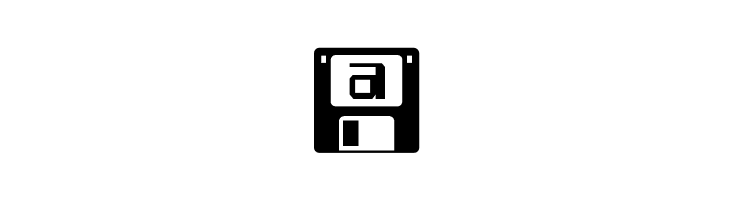 Diskettes JL  Free Fonts Download