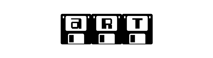 Diskettes JL  Free Fonts Download
