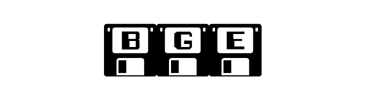 Diskettes JL  Free Fonts Download