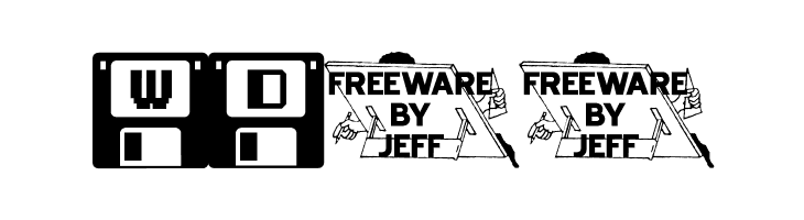 Diskettes JL  Free Fonts Download