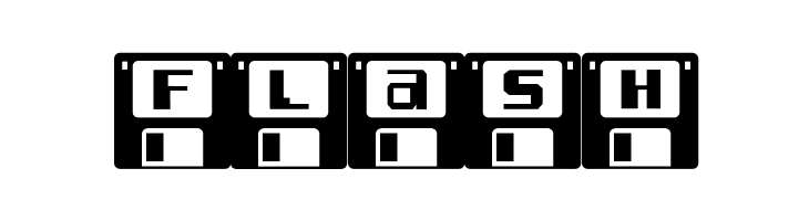 Diskettes JL  Free Fonts Download