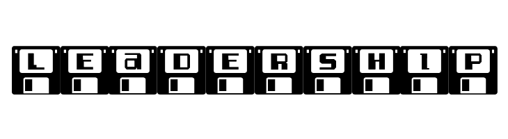 Diskettes JL  Free Fonts Download