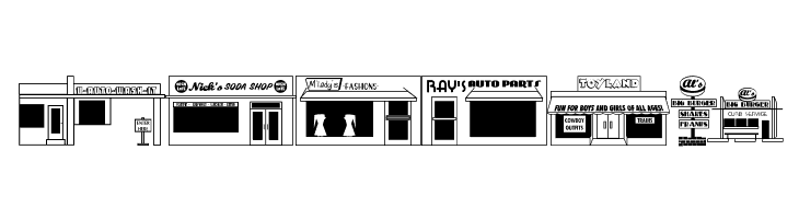 50's Yesterdings JL  Free Fonts Download