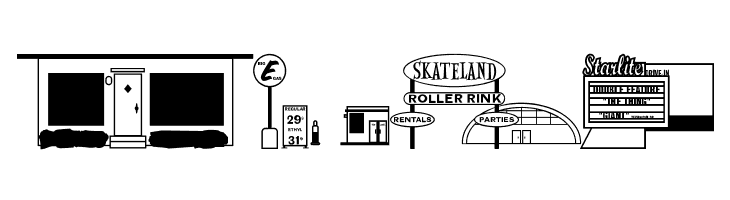 50's Yesterdings JL  Free Fonts Download