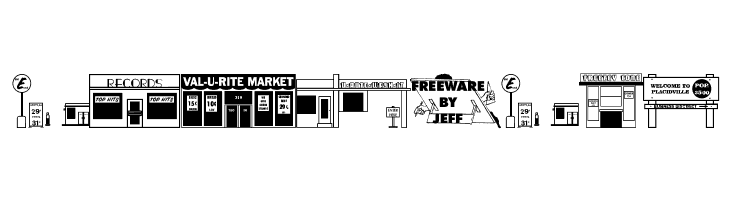 50's Yesterdings JL  Free Fonts Download