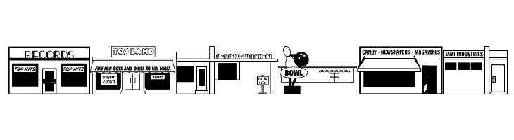 50's Yesterdings JL  Free Fonts Download