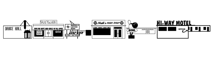 50's Yesterdings JL  Free Fonts Download