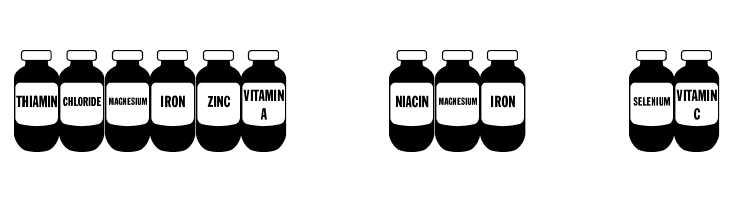 Vitamin Shop JL  Free Fonts Download