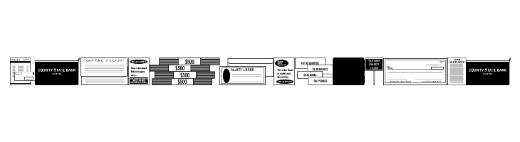 Bank Visit JL  Free Fonts Download