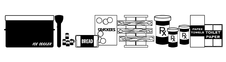 Hurricane Preparations JL  Free Fonts Download