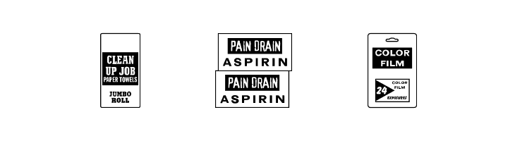 Drug Store Items JL  Free Fonts Download