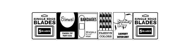 Drug Store Items JL  Free Fonts Download