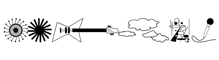 Mixed Bag O' Dings JL  Free Fonts Download