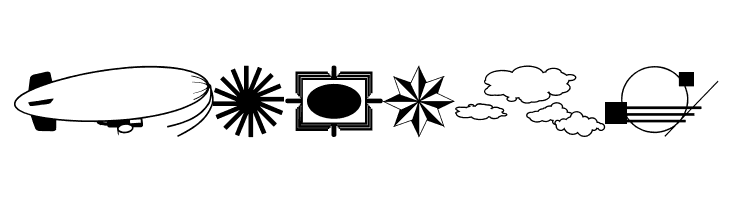 Mixed Bag O' Dings JL  Free Fonts Download