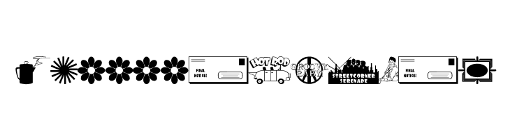 Mixed Bag O' Dings JL  Free Fonts Download