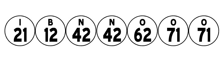 Bingo Player JL  Free Fonts Download
