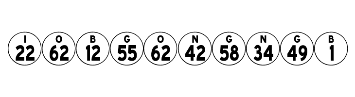 Bingo Player JL  Free Fonts Download