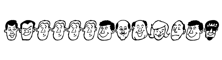 Friends & Neighbors JL  Free Fonts Download