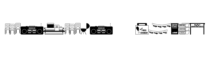 Picnics & Parties JL  Free Fonts Download