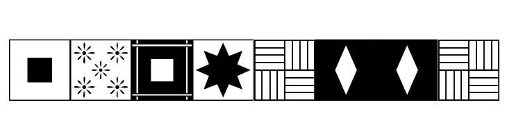 Floor Tile Patterns, Pt. 2 JL  Free Fonts Download