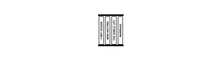 Bookshelf Titles JL  Free Fonts Download