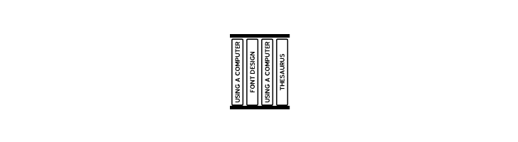 Bookshelf Titles JL  Free Fonts Download