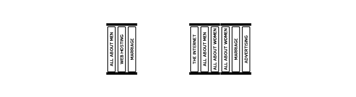 Bookshelf Titles JL  Free Fonts Download