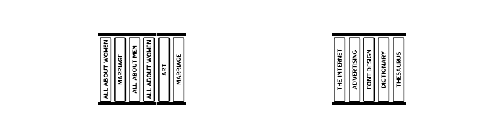 Bookshelf Titles JL  Free Fonts Download