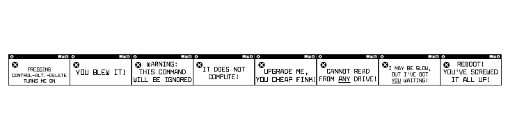 Error MessagesJL  Free Fonts Download